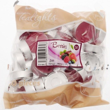 chi tiết Santo Čajové svíčky 30ks - Berries