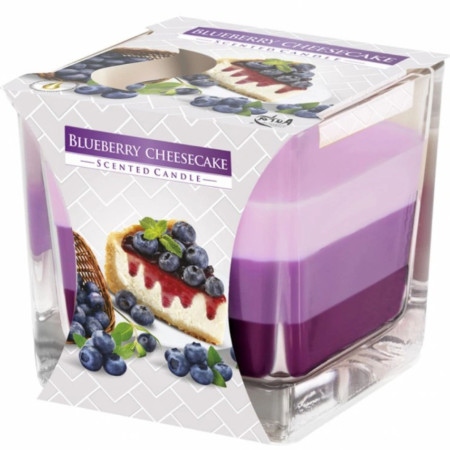 detail Bispol vonná svíčka ve skle 170g SN80 Blueberry Cheesecake (6)