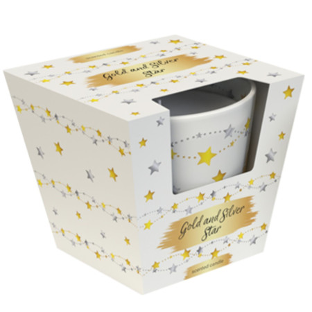 chi tiết Santo svíčka 115g Gold and Silver Star SAS 9031 (6)