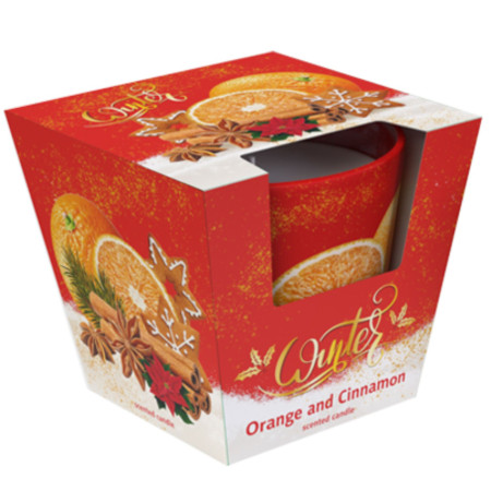 chi tiết Santo svíčka 115g Christmas Orange Cinnamon SAS 9028 (6)