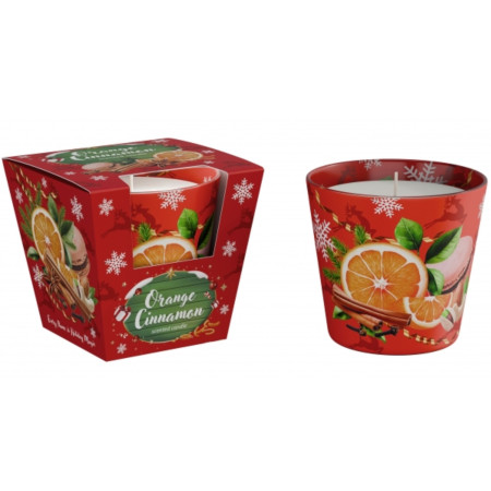 detail Santo svíčka 115g Orange Cinnamon SAS - 9034 (6)