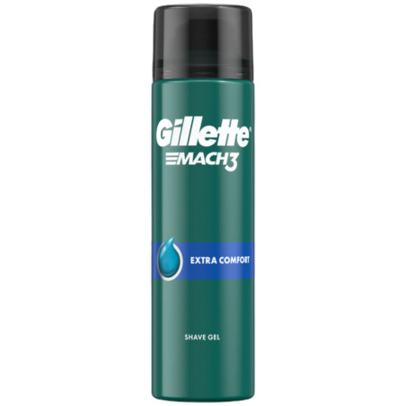 detail Gillette mach3 gel na holení 200ml extra Comfort