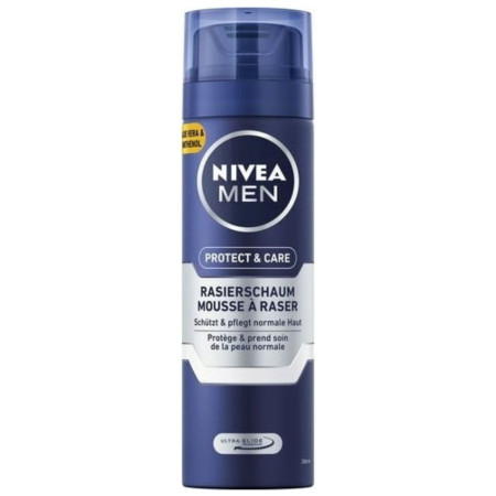 chi tiết Nivea men pěna na holení 200ml Protect Care