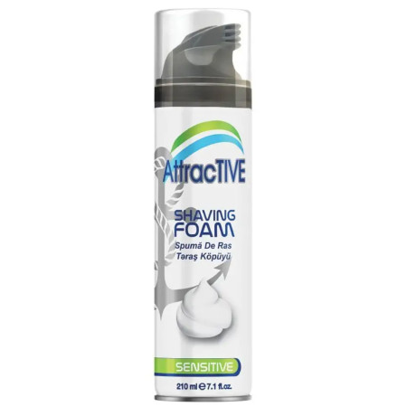 chi tiết Attractive pěna na holení 210ml - Sensitive (12)