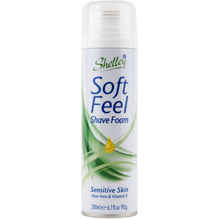 detail Shelley dámská pěna na holení 200ml - Aloe Vera