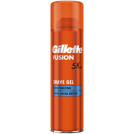chi tiết Gillette fusion5 gel na holení 200ml - Moisturizing (Cocoa Butter)