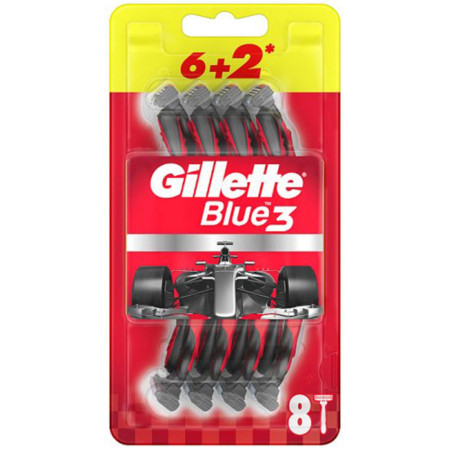 chi tiết Gillette Blue3 Nitro ( 6+2ks) holítka