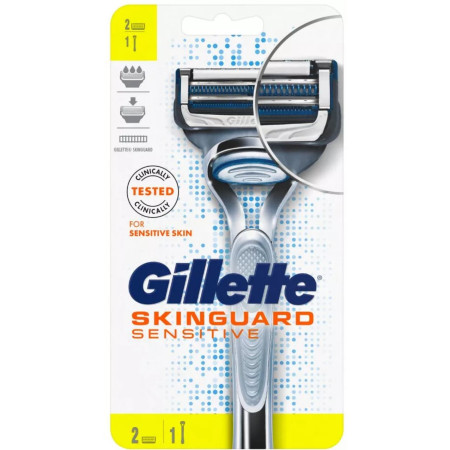 detail Gillette Skinguard strojek +1