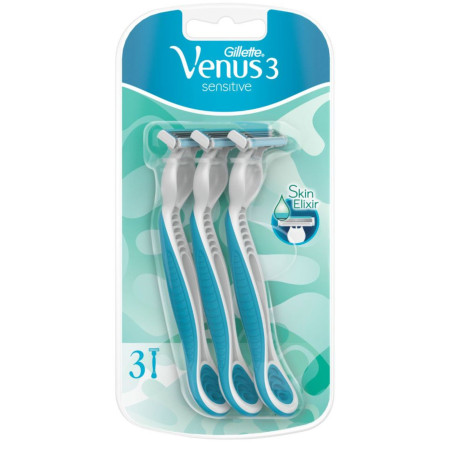 chi tiết Gillette holítka Venus 3 Sensitive (3ks/blistr)