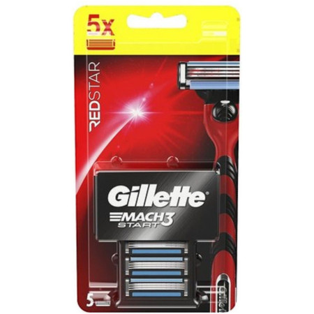 detail Gillette mach3 Start 5ks náhradní náplň