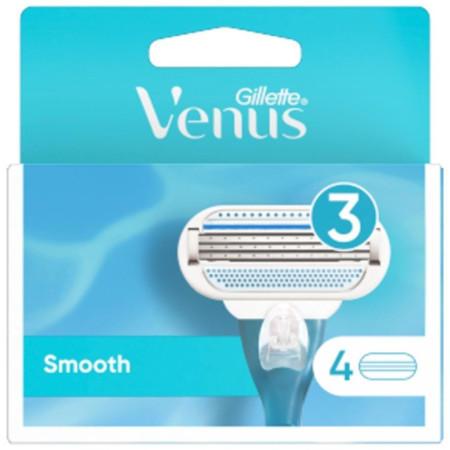 detail Gillette Venus 3 Smooth - náhradní hlavice 4ks/krabice