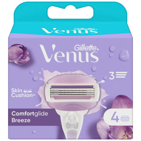 chi tiết Gillette Venus 3 Comfort Breeze - náhradní hlavice 4ks/krabice