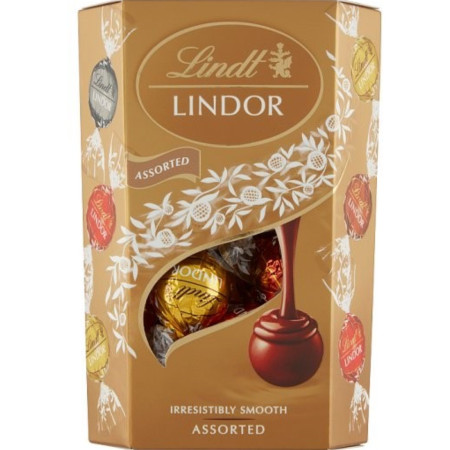 detail Lindor 200g bonboniéra Assorted (hnědá barva) (8)