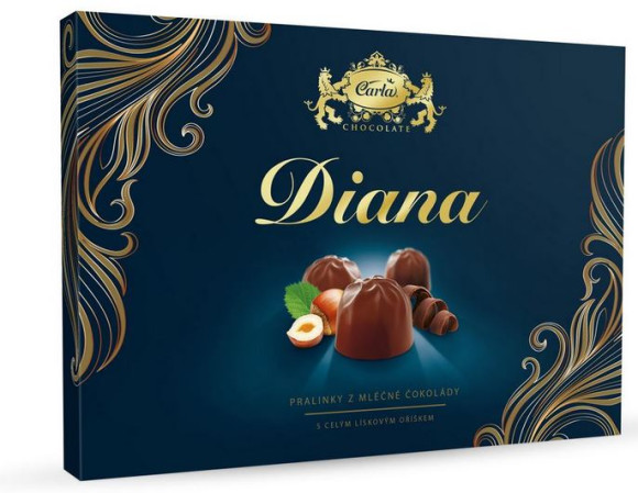 detail Carla Diana mléčná 133g (10)