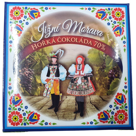 chi tiết Carla čokoláda 100g Jižní Morava Carlotta hořká čokoláda 70% (10)