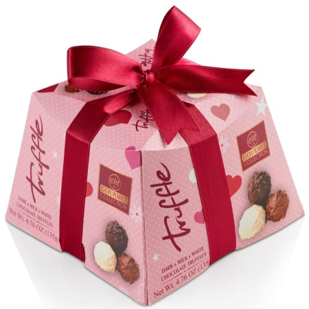 chi tiết Elit Truffle bonboniéra 135g Pink (růžový) (12)