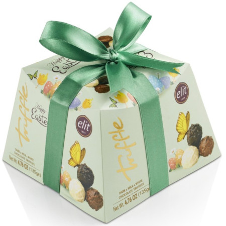 chi tiết Elit Truffle bonboniéra 135g Easter Spring Green (zelený) (12)