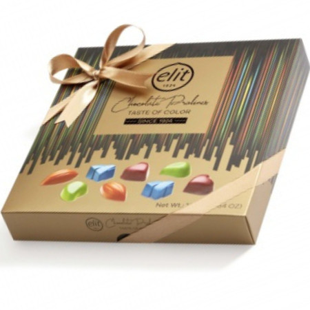 detail Elit TAste of colors 160g čokoladové pralinky (10)