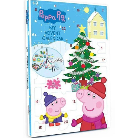chi tiết Adventní kalendář 50g čokoláda - Peppa Pig (30)