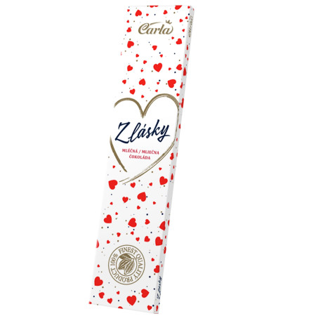 detail Carla srdce z lásky 25g mléčná čokoláda (40)