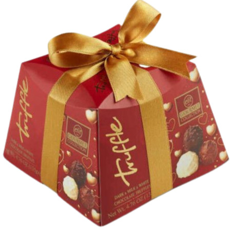 detail Elit Truffle bonboniéra 135g Red (červený) (12)