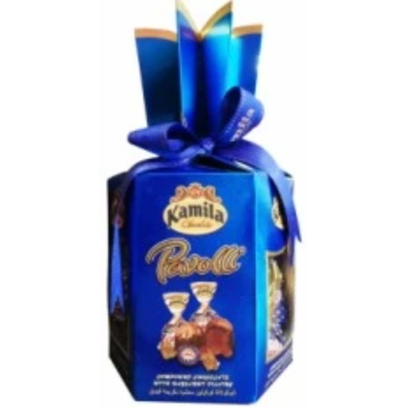 detail Kamila Pavolli 310g bonboniéra Modrý