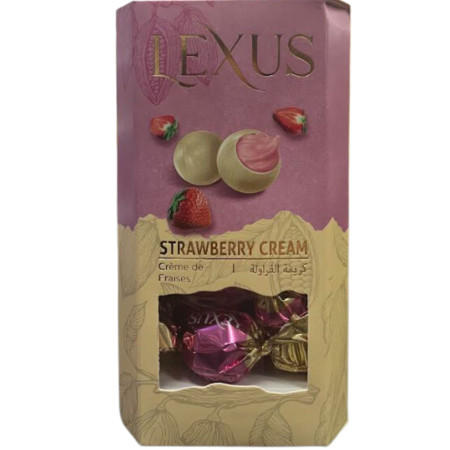 detail Lexus 140g bonboniéra Strawberry (12) / hop giay