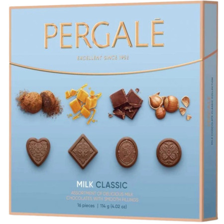 detail Pergale bonboniéra 114g Milk Magic of Winter z mléčné čokolády (10)