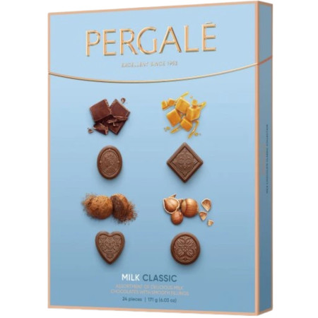 detail Pergale bonboniéra 171g Milk Magic of Winter z mléčné čokolády (10)