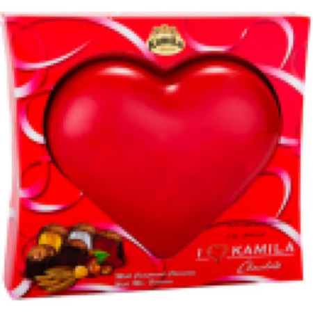 detail Kamila srdce I LOVE bonboniéra 175g Red (10)