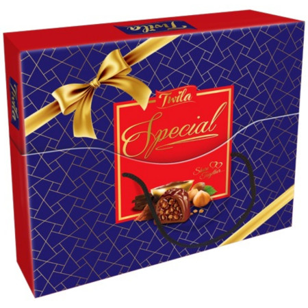 chi tiết ESHOP - Twila Special Rice Crispy 375g bonboniéra modrá