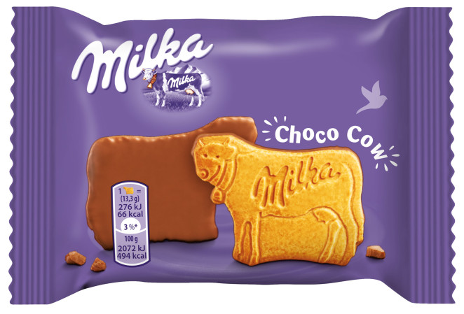 detail Milka sušenky Choco Cow 40g malé (24)