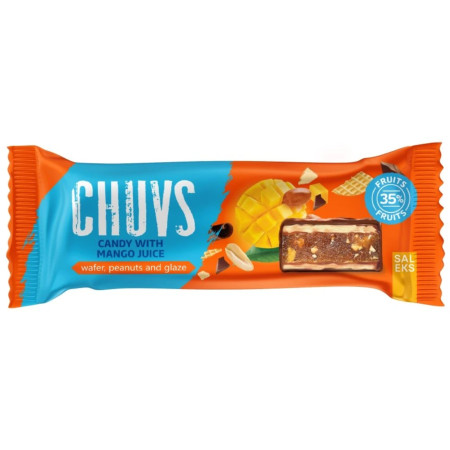 chi tiết CHUVS candy 30g ovocná tyčinka Mango (36) Trvan. 28/8/2025