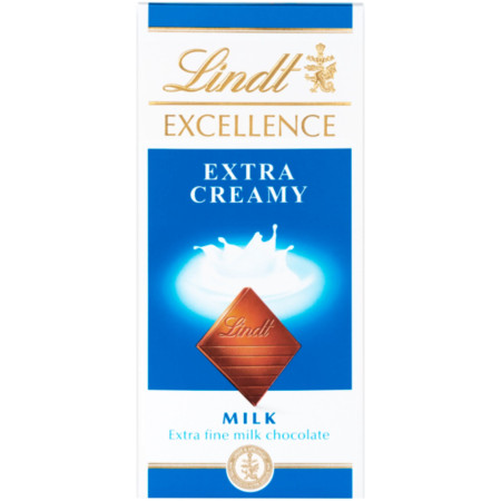 chi tiết Lindt Excellence 100g čokoláda Extra Creamy (20)