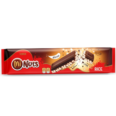 detail TAKO Mi Nuts Rice 150g čokoláda s rýži (12)