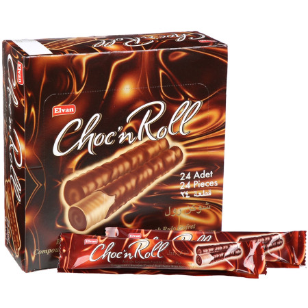 detail Elvan Chock n Roll 18g čokoládové tyčinky (24)