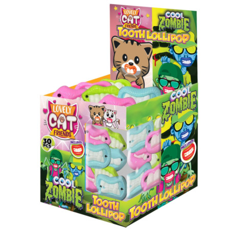 detail Lízátko Zombie a kočící zuby (30)