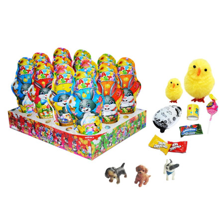 detail Vajíčko velikonoční (Figurka) Happy Easter 40g (12)