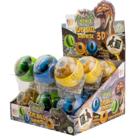 chi tiết Sweeťn Fun Dino eye ball surprise 3D oči (18)