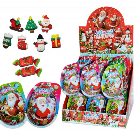 chi tiết Merry Christmas Vajíčko 10g 9,5cm (18)