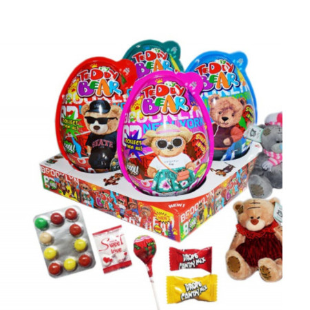 detail Vajíčko plastové 4XL 25g Teddy Bear 22,5cm (4)