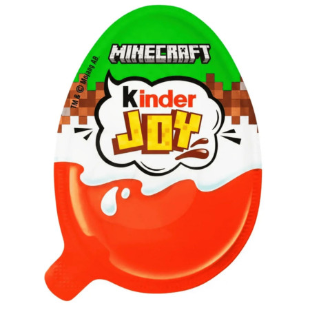 detail Kinder Joy 20g vajíčko Minecraft (72)
