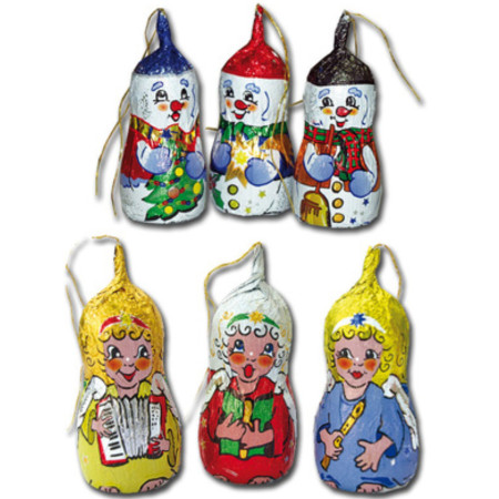 chi tiết Paloma Vánoční figurgy 15g - Sněhulák a Anděl kakaová pochoutka (25ks/bal)