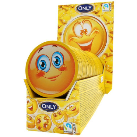 chi tiết Only Euro čokoládová 21,5g Taler Smajlík (36)