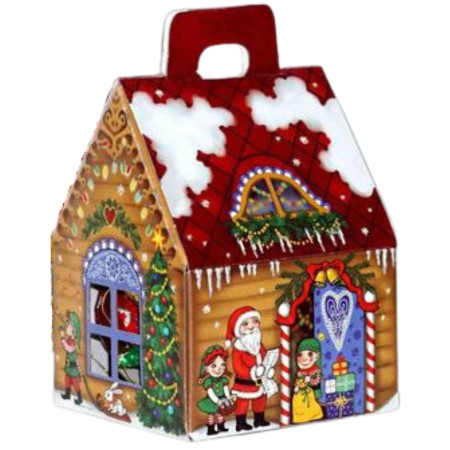 chi tiết Paloma Vánoční Domeček 90g čokoláda (12)