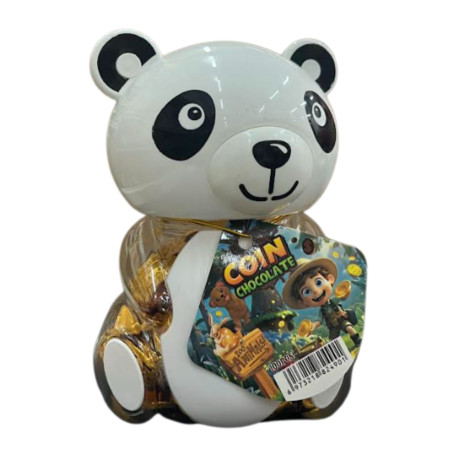 chi tiết E-SHOP P-Coin Chocolate 100ks x 2,4g pokladničky Panda (12)