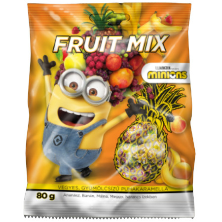 chi tiết Minions bonbony 80g - Karamelky s ovocnou příchutí (20)