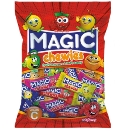 chi tiết Magic Chewies 500g mix bonbón