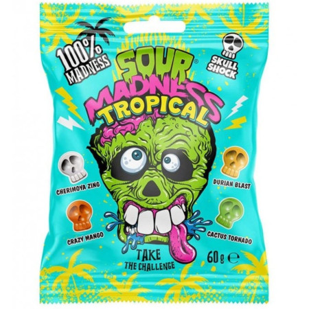 detail Argo kyselé bonbony 60g Sour Madness Tropical (10)