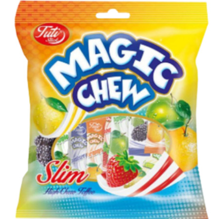 chi tiết Magic Chew Slim 1kg Yoghurt ovocné bonbony (8)